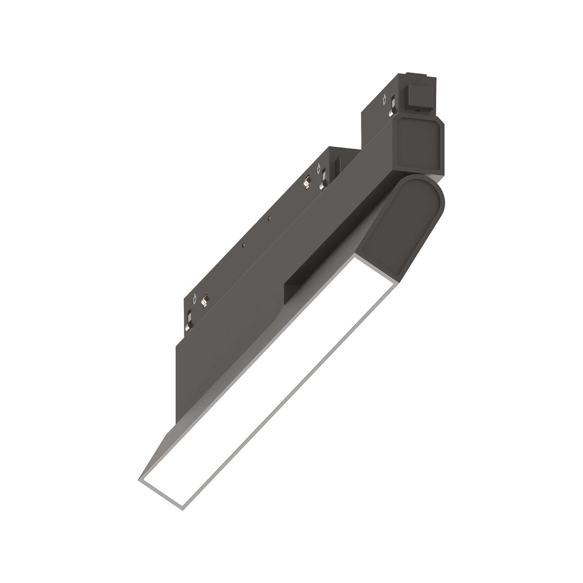 Lampa sufitowa podłużna ledowa EGO FLEXIBLE WIDE 07W 3000K 1-10V BK 303550 - Ideal Lux