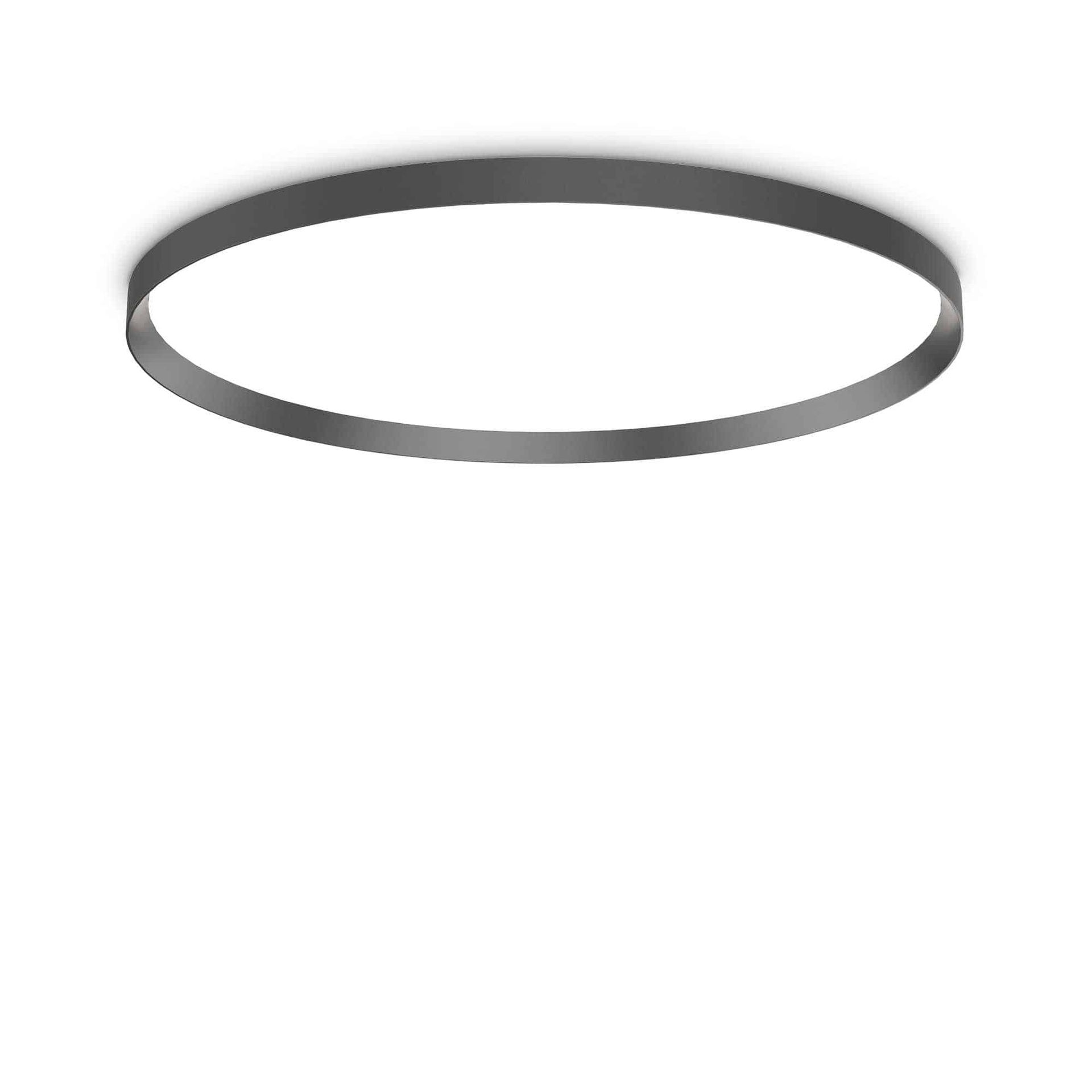 Plafon FLY PL D90 4000K NERO 306636 - Ideal Lux