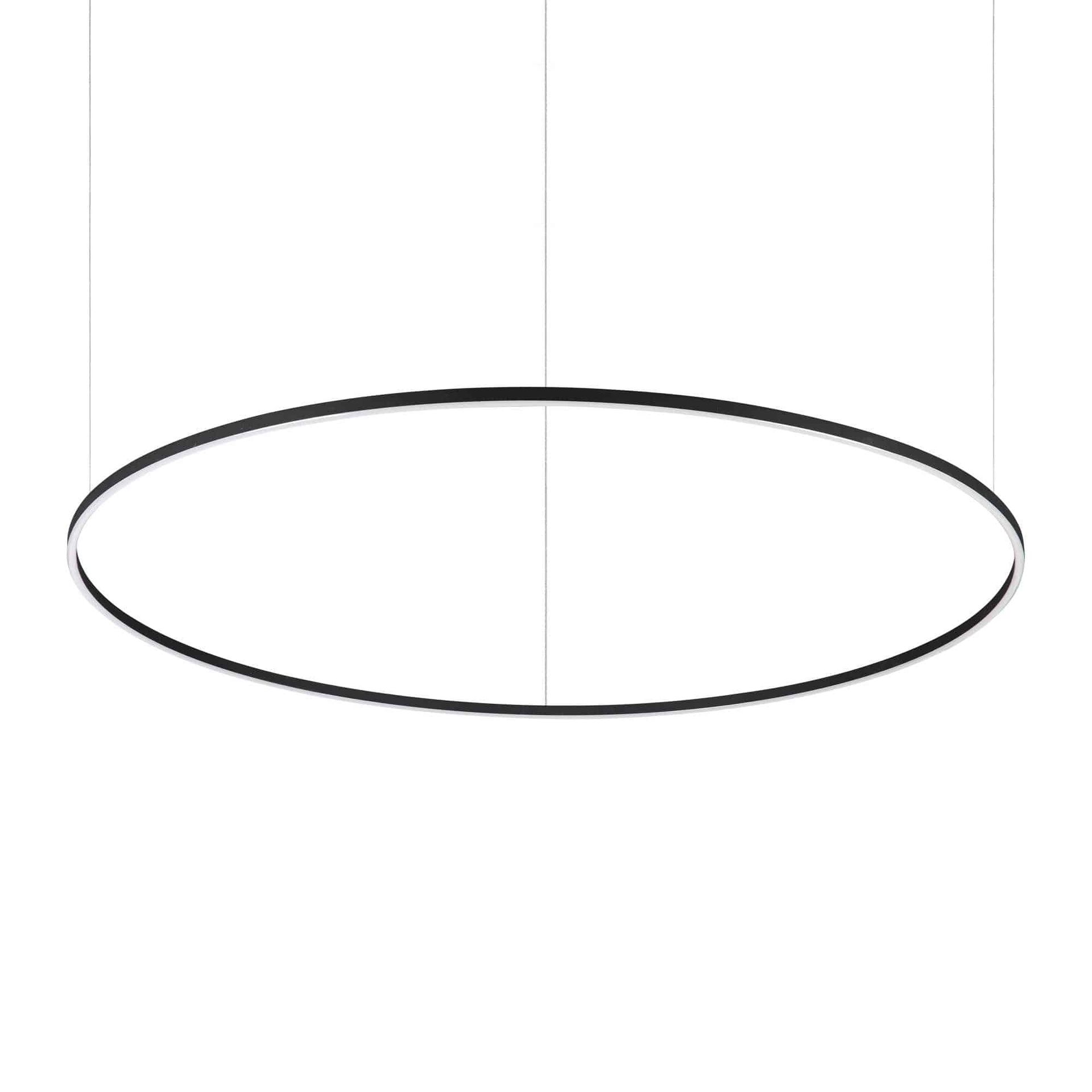 Lampa wisząca ORACLE SLIM SP D150 ROUND 4000K ON-OFF BK 304472 - Ideal Lux