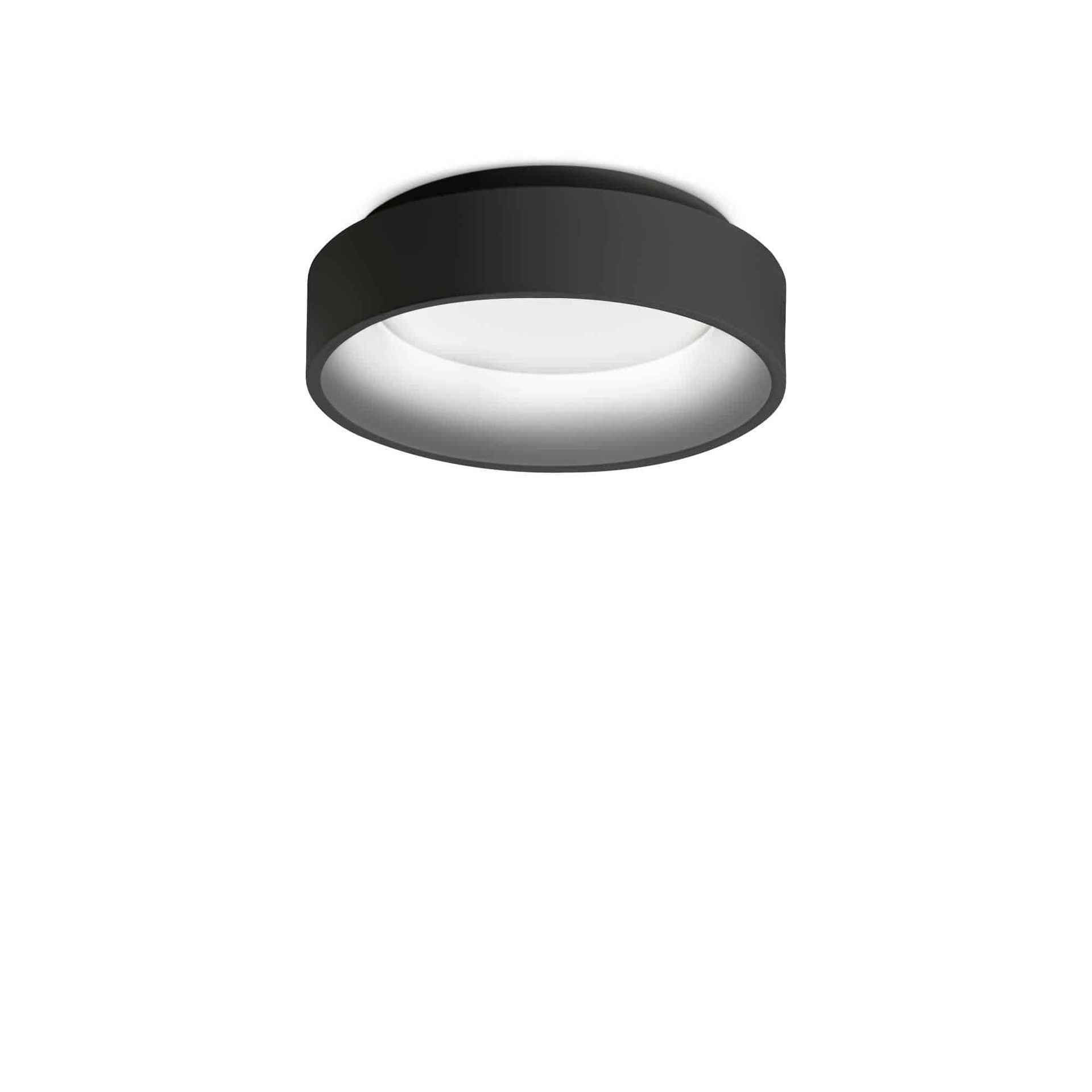 Plafon ZIGGY PL D30 NERO 293769 - Ideal Lux