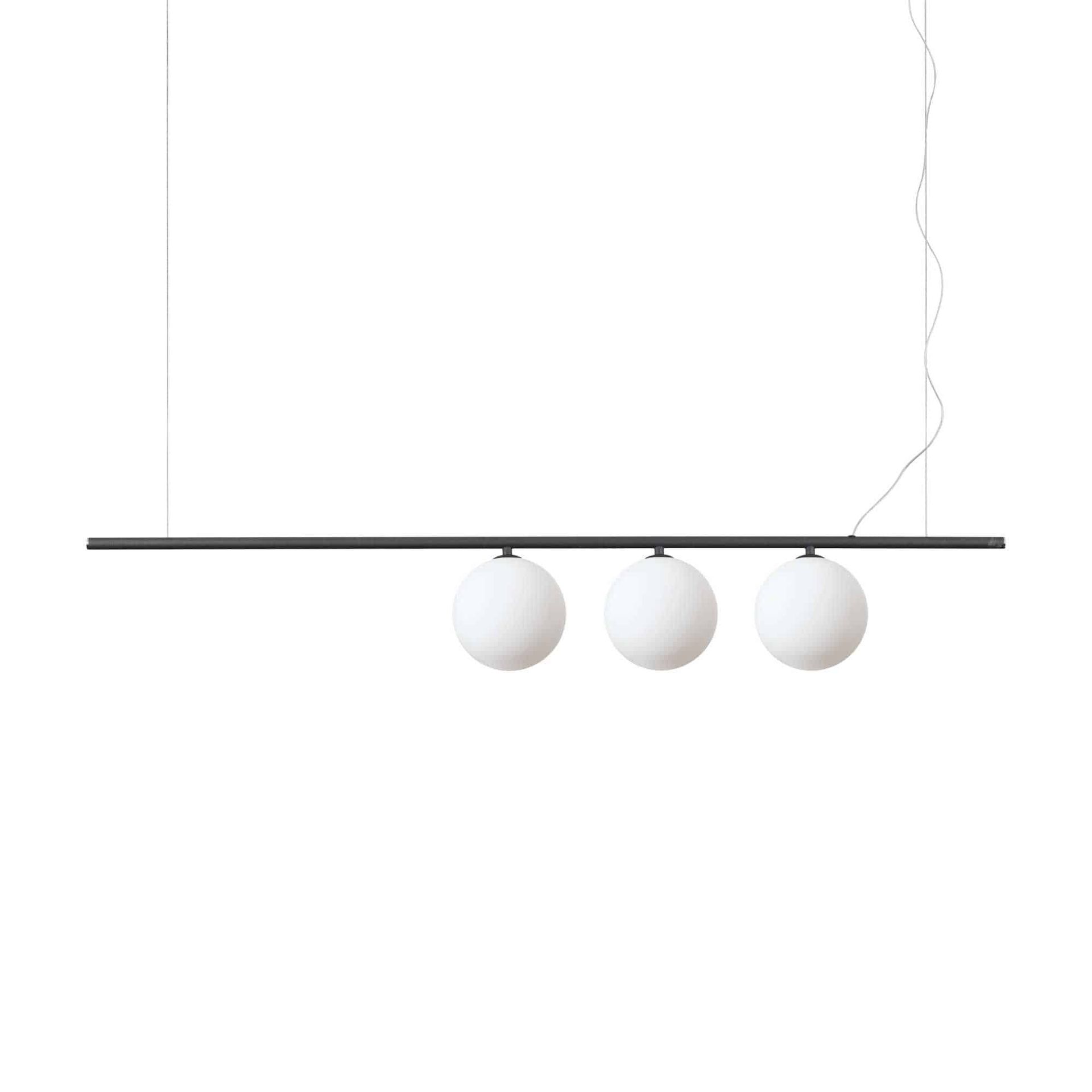 Lampa wisząca PERLINE SP3 NERO 307008 - Ideal Lux