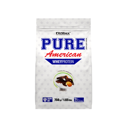 FITMAX Pure American - 750g - Chocolate Hazelnut - Odżywki białkowe