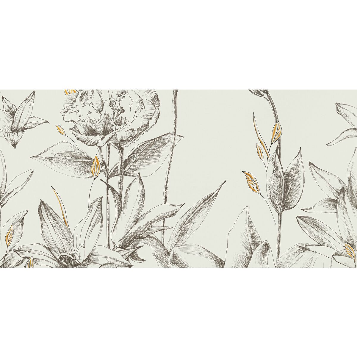 Dekor Velo 2 Bianco Flowers 3Z4 59.8 x 119.8 Arte