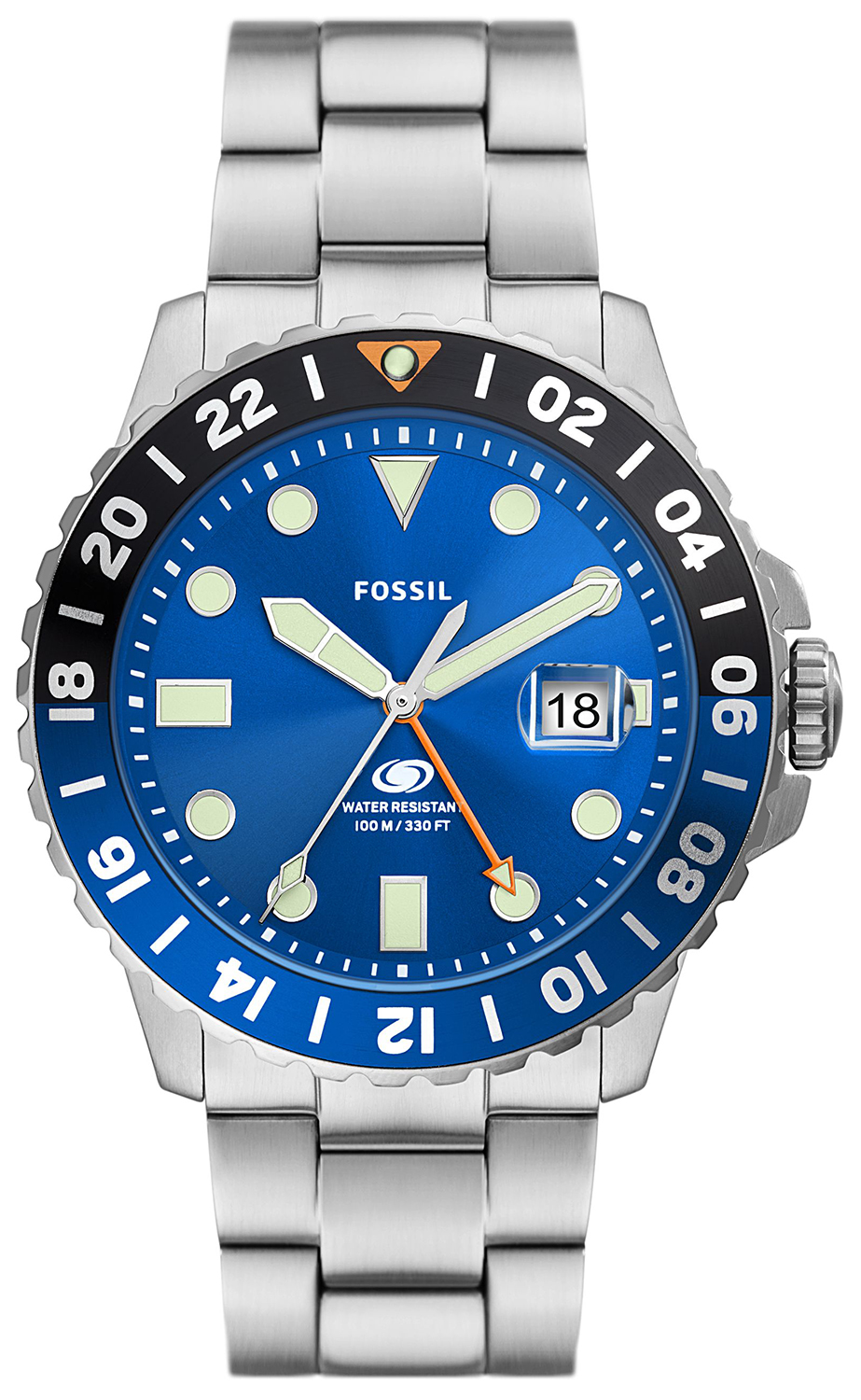 Zdjęcia - Zegarek FOSSIL   FS5991  BLUE - Natychmiastowa WYSYŁKA 0zł (DHL DPD IN 