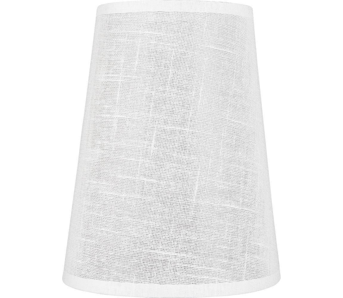 Klosz zamianny ANTONIO E14 150x120 mm biały