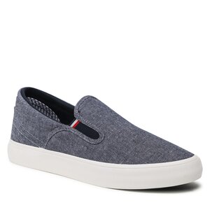 Tenisówki Tommy Hilfiger - Th Hi Vulc Core Low Slip On FM0FM04734 Desert Sky DW5