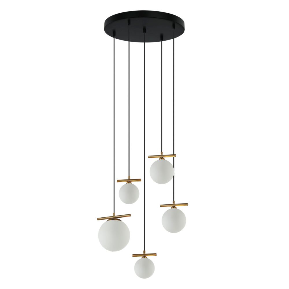 Lampa wisząca MERSETA PND-463325A-BRO+W Italux