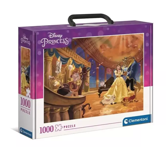 Puzzle 1000 Brief Case Princess 2022 - Clementoni