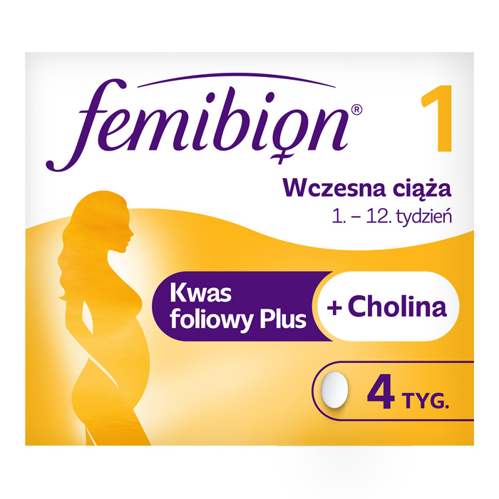 Merck SP.Z O.O Femibion 1 Wczesna ciąża 28 tabletek