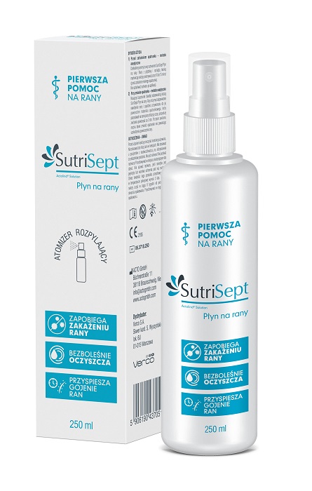 Verco Sutrisept płyn na rany 250 ml