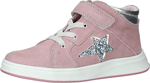 Richter Kinderschuhe Laura Sneakersy dla chłopców i dziewczynek, pudr/srebrny/planet, 27 EU, Powder Silver Planet, 27 EU Weit