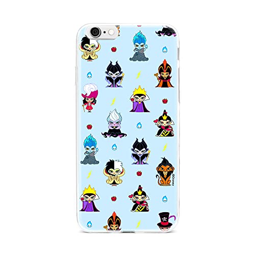 ERT GROUP etui na telefon Apple Iphone 6 PLUS, case oryginalny i oficjalnie licencjonowany przez Disney, wzór Disney Villains 007, optymalnie dopasowane, plecki z TPU