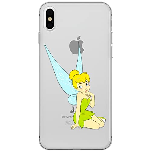 ERT GROUP etui na telefon Apple Iphone XS Max, case oryginalny i oficjalnie licencjonowany przez Disney, wzór Tinker Bell 005, optymalnie dopasowane, plecki z TPU częściowo przeźroczyste