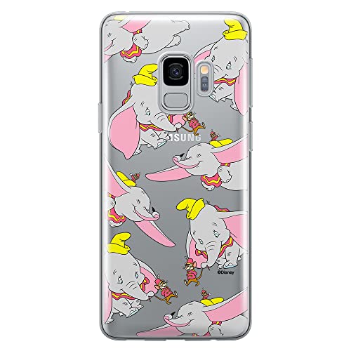 ERT GROUP etui na telefon Samsung S9, case oryginalny i oficjalnie licencjonowany przez Disney, wzór Dumbo 016, optymalnie dopasowane, plecki z TPU częściowo przeźroczyste