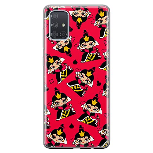 Etui dedykowane do Samsung A71 wzór:  Królowa Kier 002 oryginalne i oficjalnie licencjonowane
