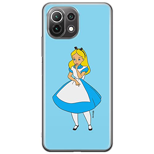 ERT GROUP etui na telefon Xiaomi 11 LITE 4G/5G, case oryginalny i oficjalnie licencjonowany przez Disney, wzór Alice 010, plecki z TPU