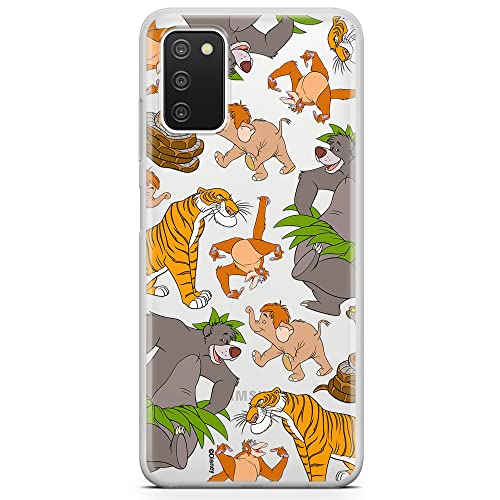 ERT GROUP etui na telefon Samsung A03S, case oryginalny i oficjalnie licencjonowany przez Disney, wzór Jungle Book 003, optymalnie dopasowane, plecki z TPU częściowo przeźroczyste