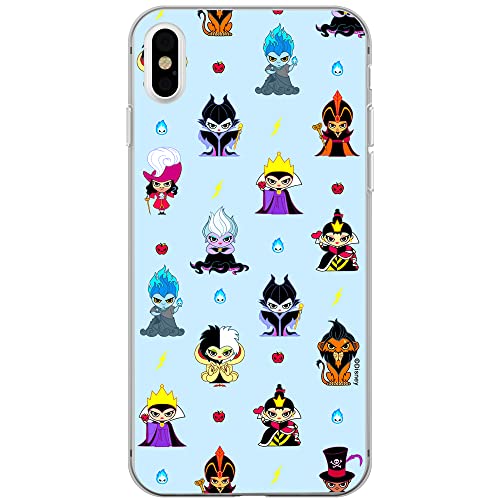ERT GROUP etui na telefon Apple Iphone XS Max, case oryginalny i oficjalnie licencjonowany przez Disney, wzór Disney Villains 007, optymalnie dopasowane, plecki z TPU