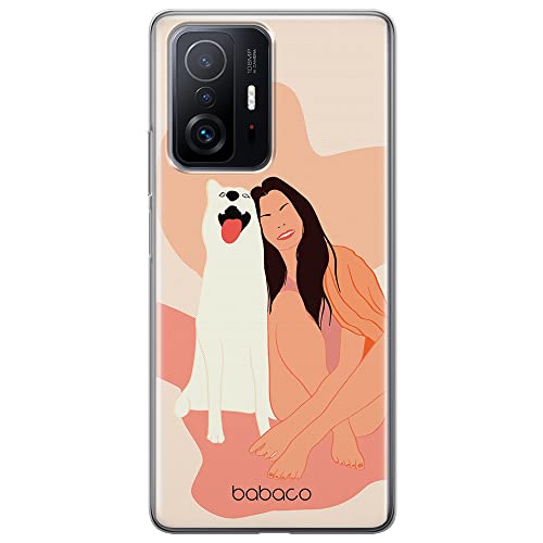 ERT GROUP etui na telefon Xiaomi 11T 5G / 11T PRO 5G, case oryginalny i oficjalnie licencjonowany przez Babaco, wzór Dogs 005, optymalnie dopasowane, plecki z TPU