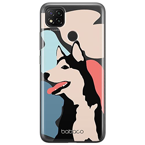 ERT GROUP etui na telefon Xiaomi REDMI 9C, case oryginalny i oficjalnie licencjonowany przez Babaco, wzór Dogs 001, optymalnie dopasowane, plecki z TPU częściowo przeźroczyste