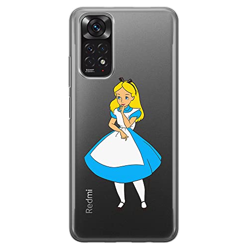 ERT GROUP etui na telefon Xiaomi REDMI 10, case oryginalny i oficjalnie licencjonowany przez Disney, wzór Alice 010, optymalnie dopasowane, plecki z TPU częściowo przeźroczyste