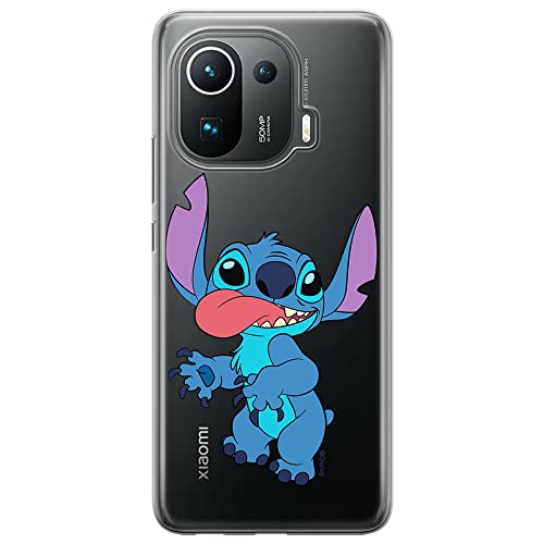 ERT GROUP etui na telefon Xiaomi MI 11 PRO, case oryginalny i oficjalnie licencjonowany przez Disney, wzór Stitch 012, optymalnie dopasowane, plecki z TPU częściowo przeźroczyste