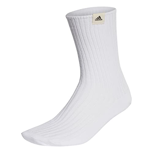 adidas, Best Label Skarpety 1 Para, Skarpetki, Biały Czarny, L, Unisex-Adult