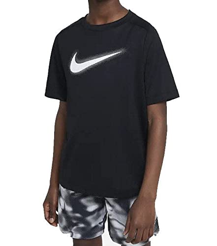 Nike B DF Multi + SS Top Gx Czarny/Biały XS