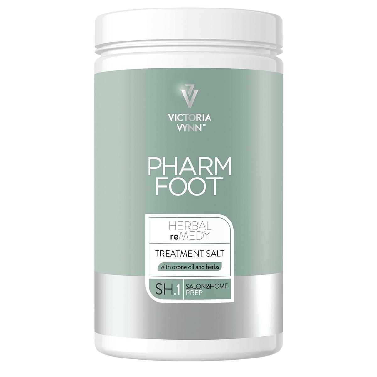 Pharm Foot Herbal Remedy Sól zabiegowa z oliwą ozonowaną i ziołami 500g