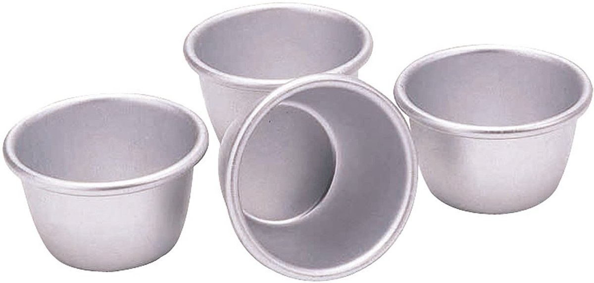 Kitchen Craft KitchenCraft Zestaw 4 foremek do pieczenia KCPUDDING uniwersalny twm_922833