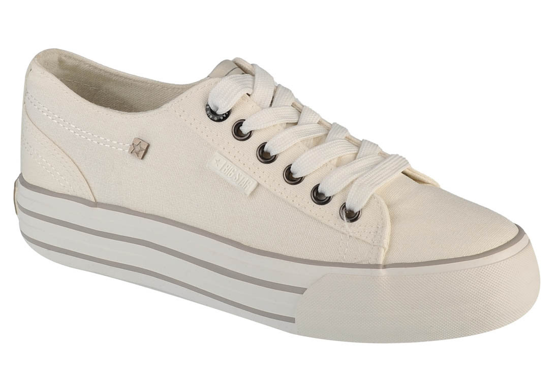 Big Star Shoes HH274052, damskie trampki białe