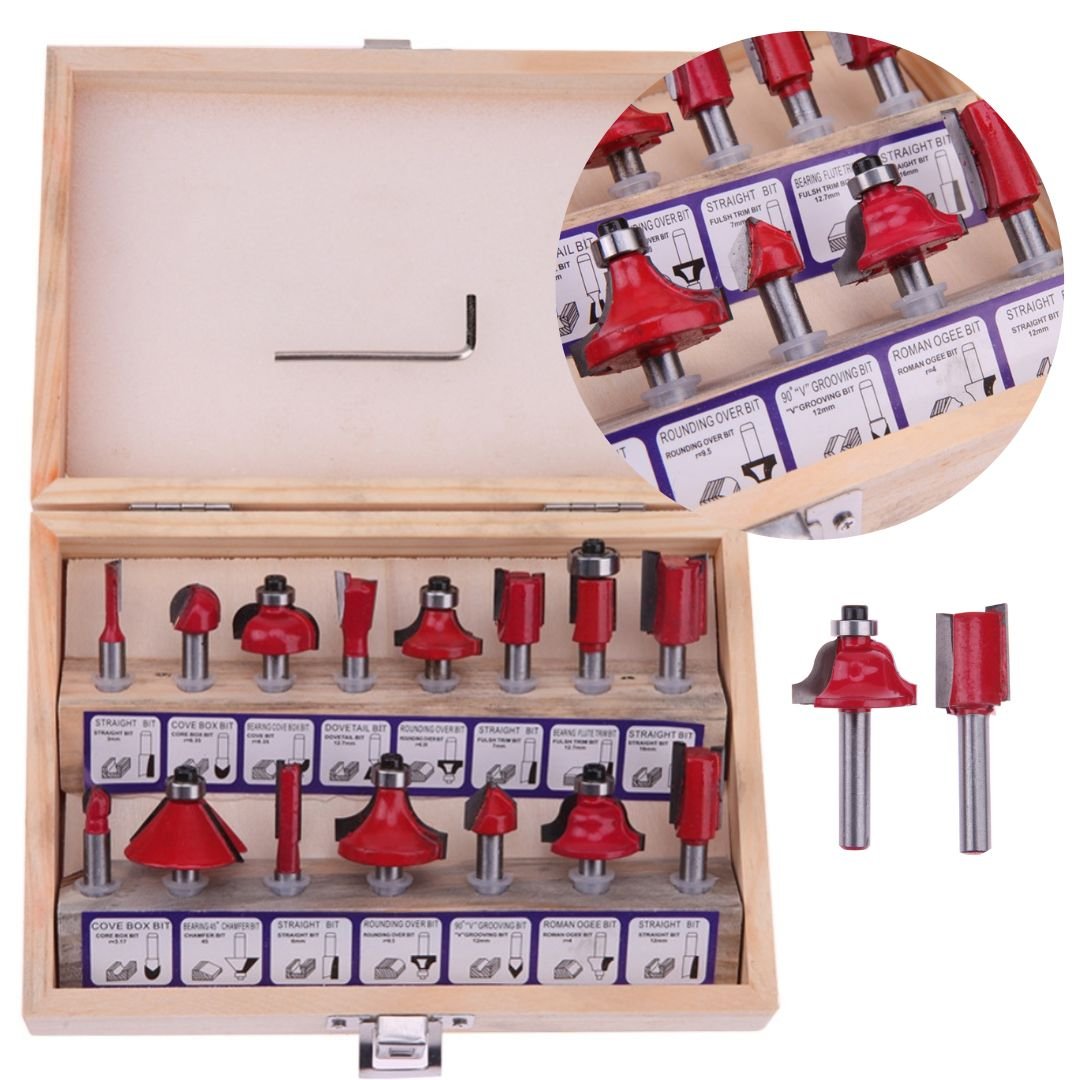 FREZY KSZTAŁTOWE DO DREWNA 15 EL FREZ DO FREZARKA