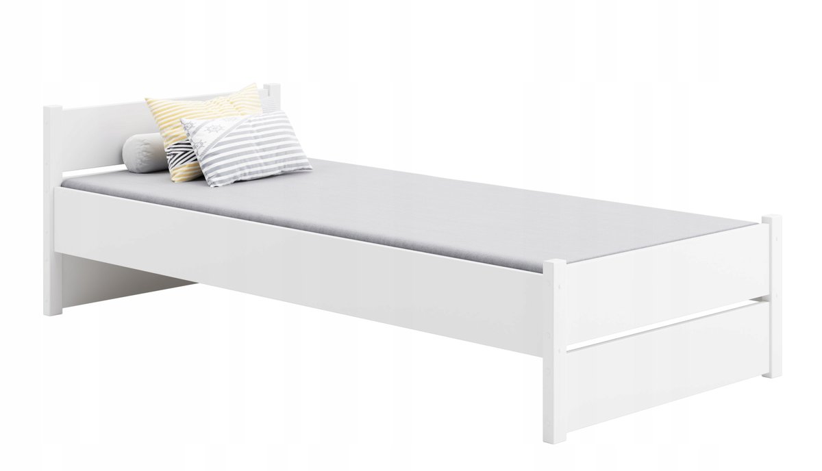 Łóżko dziecięce pojedyncze MARCEL 160x80 biały