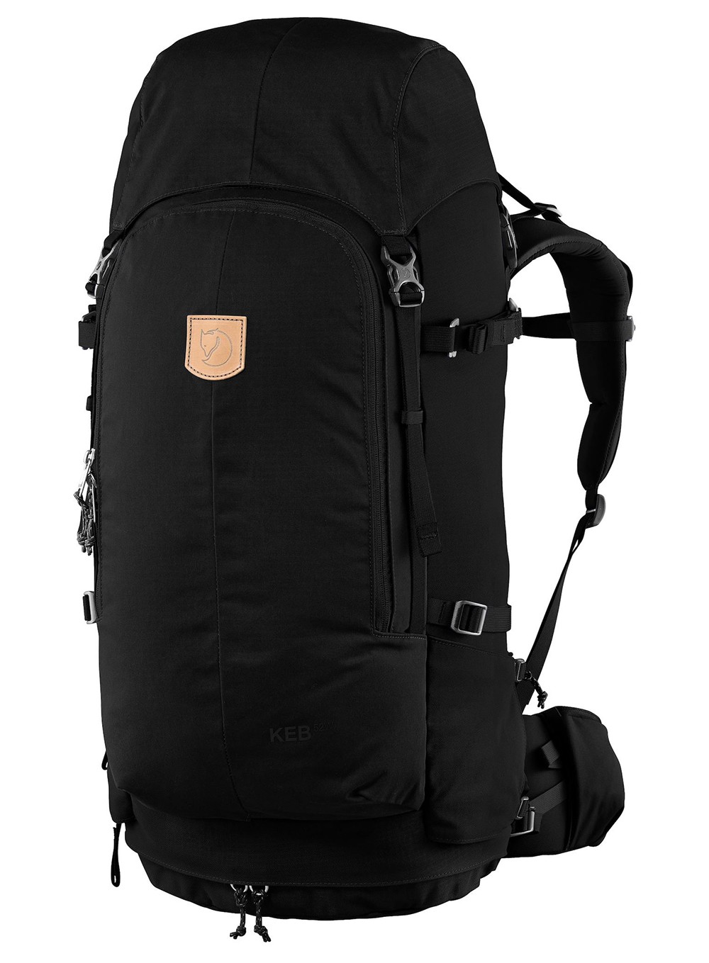 Plecak trekkingowy damski Fjallraven Keb 52 W - black/black