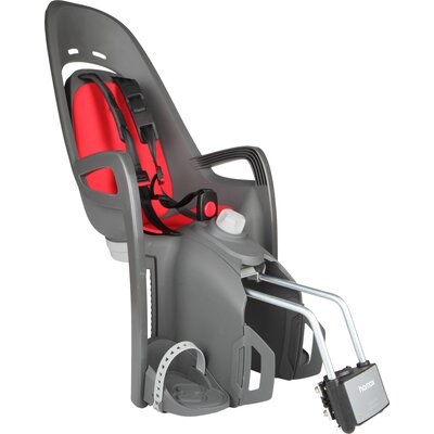 Hamax Zenith Relax Grey Red with Bow and Bracket