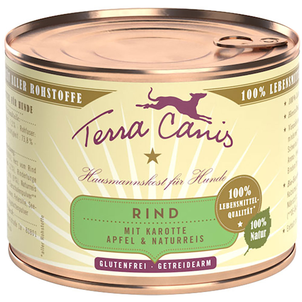 Terra Canis Classic, 12 x 200 g - Mix, 5 smaków