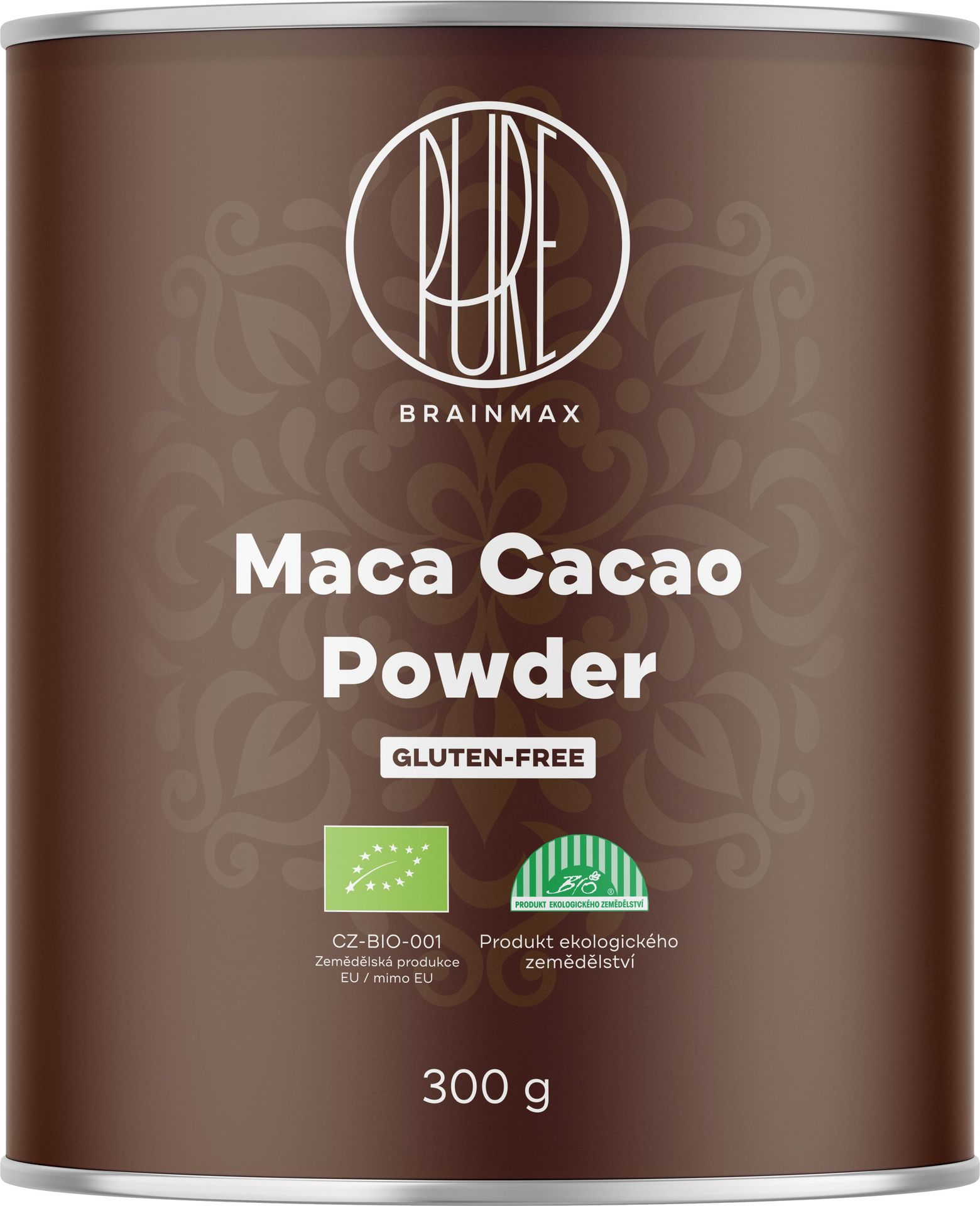 BrainMax Pure Maca Cacao, Kakao z Macą BIO, 300 g
