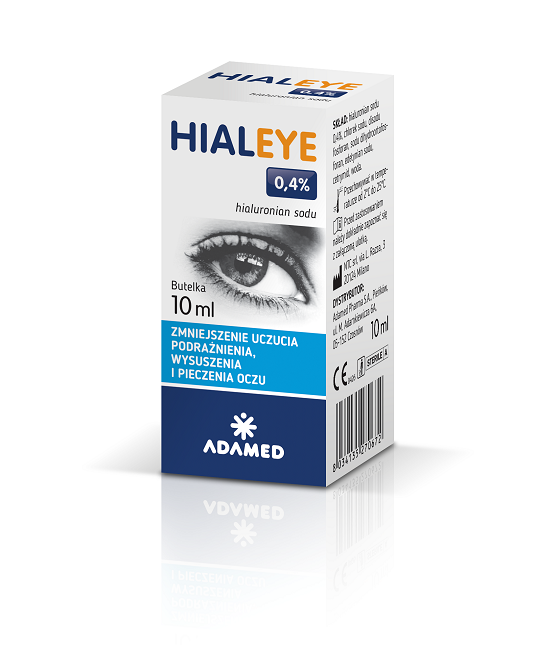 ADAMED HIALEYE 0,4% krople do oczu, 10 ml