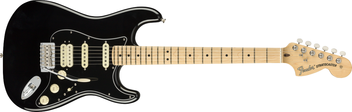 Fender American Performer Stratocaster HSS Maple Fingerboard Black
