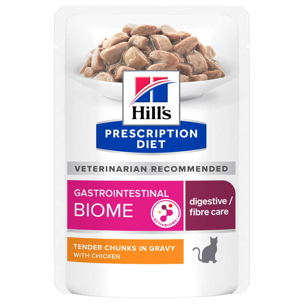 Hills Prescription Diet Gastrointestinal Biome, kurczak - 12 x 85 g