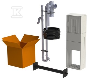 Zestaw dozbrojeniowy (adaptacyjny) QUMKAM SBR COMFORT do osadnika EPURBLOC 10 RLM