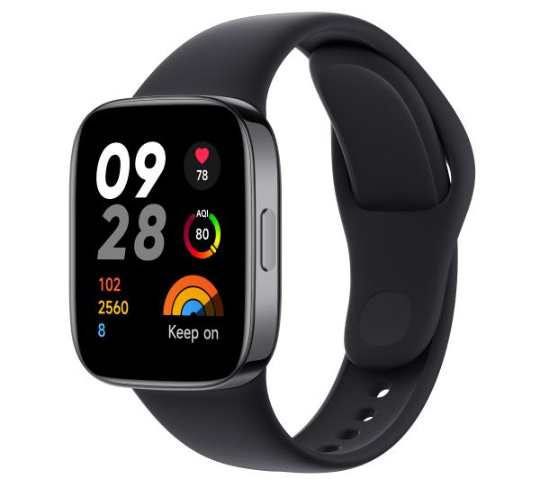 Zdjęcia - Smartwatche Xiaomi Inteligentny zegarek  Redmi Watch 3  Czarne (44173)