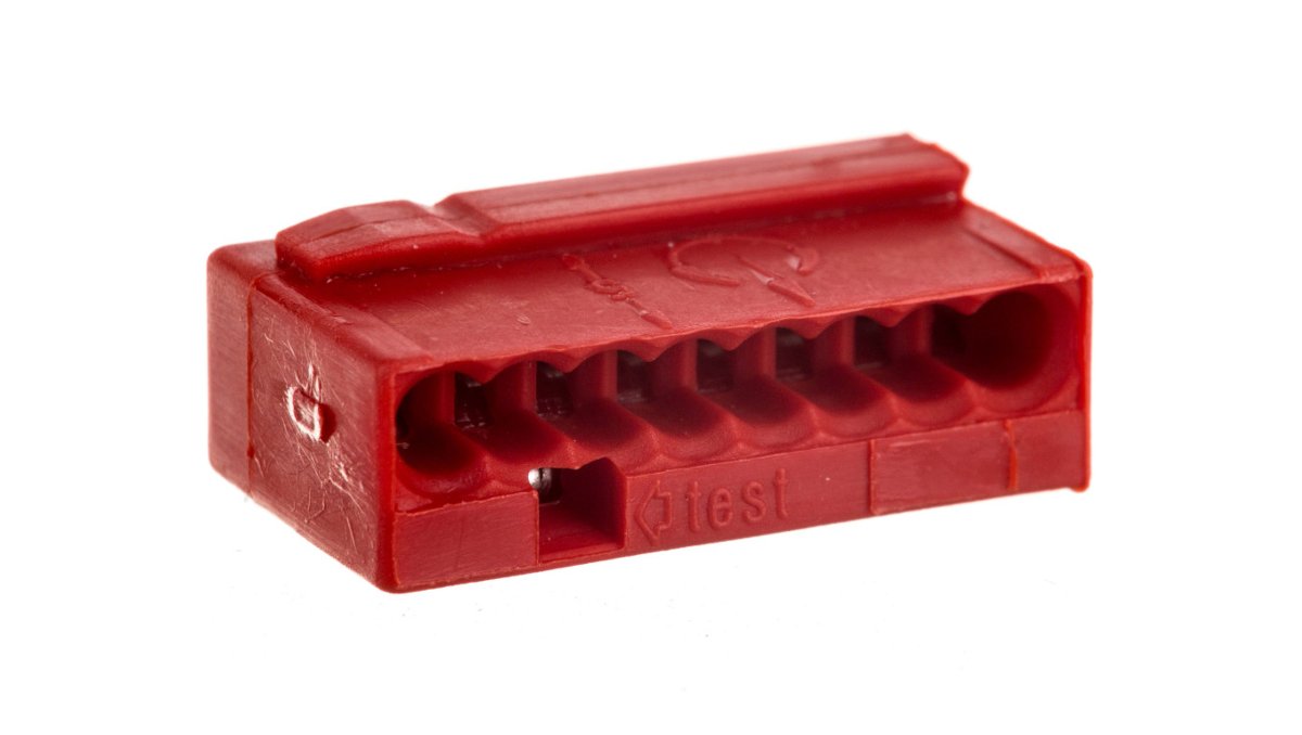 Wago Złączka 8-przewodowa do puszek instalacyjnych MICRO 243-808 /50szt./ 243-808