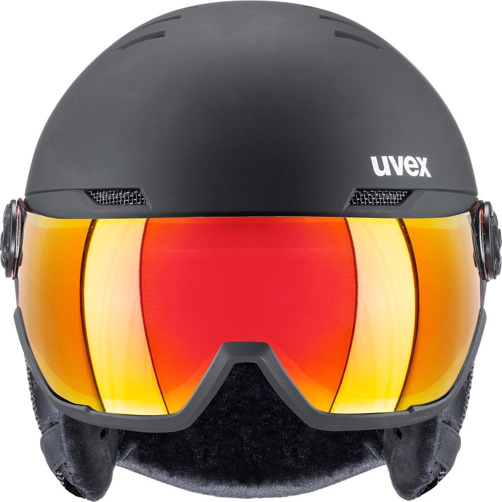 Kask narciarski UVEX - Wanted Visor S5662621005 Black Mat