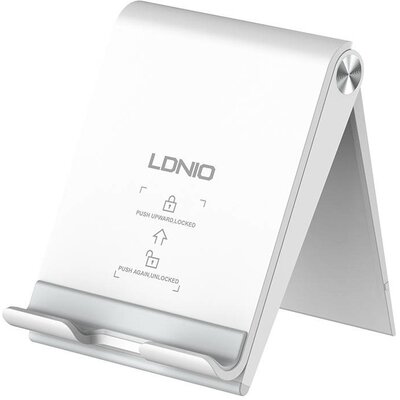 top Ldnio Podstawka stojak uchwyt MG07 na telefon biała
