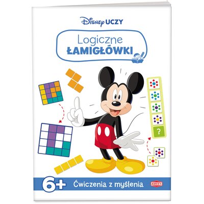 AMEET Disney uczy Miki Logiczne łamigłówki ŁAM-9304 - Opracowania Zbiorowe