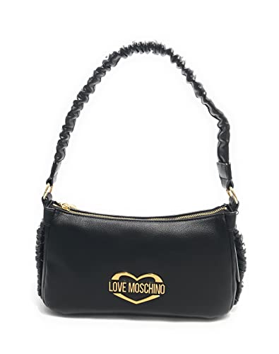 Love Moschino Damska torba na ramię Jc4224pp0gkj100a, czarna, czarny