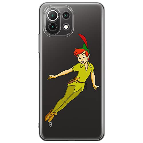 ERT GROUP etui na telefon Xiaomi 11 LITE 4G/5G, case oryginalny i oficjalnie licencjonowany przez Disney, wzór Peter Pan 001, plecki z TPU częściowo przeźroczyste