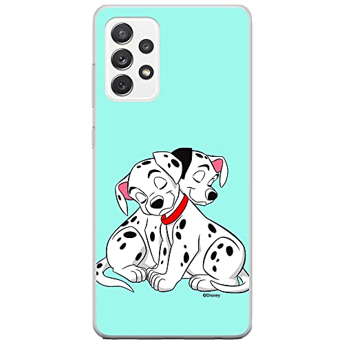 ERT GROUP etui na telefon Samsung A52 5G / A52 LTE 4G / A52S 5G, case oryginalny i oficjalnie licencjonowany przez Disney, wzór Dalmatians 005, plecki z TPU