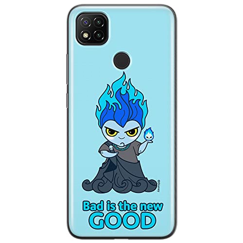 ERT GROUP etui na telefon Xiaomi REDMI 9C, case oryginalny i oficjalnie licencjonowany przez Disney, wzór Hades 001, optymalnie dopasowane, plecki z TPU
